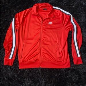 Nike Men's Red Track Jacket